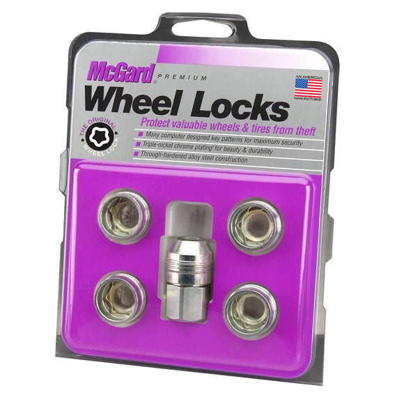 McGard Wheel Lock Set 5pk 14X.5 NUT CONE SEAT, UHC, 22mm HEX, .893