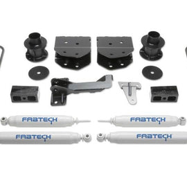 Fabtech 05-07 Ford F250/350 4WD 4in Budget Sys w/Perf Shocks K2181