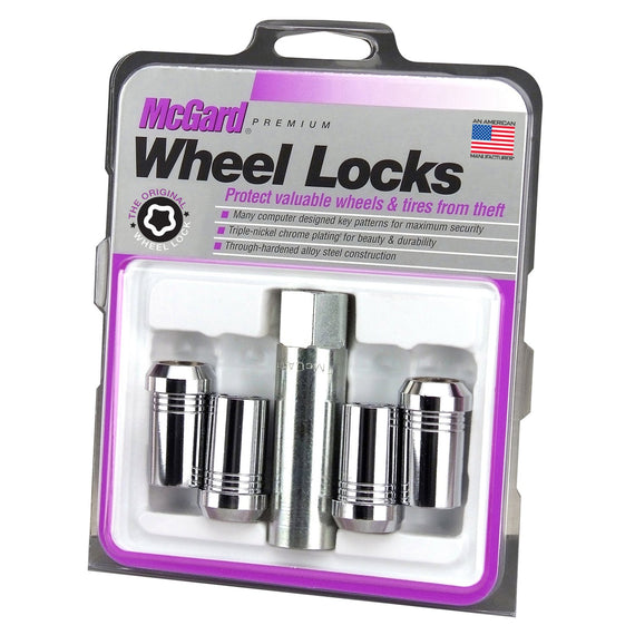 McGard Wheel Lock Set 4pk 14X1.5 NUT CONE SEAT TUNER, 22MM HEX, 1.648