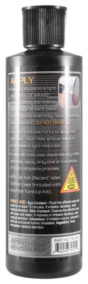 Airaid Renew Kit - 8oz Squeeze Oil 790-555