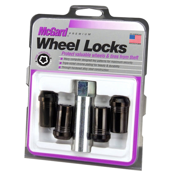 McGard Wheel Lock Set 4pk 1/2-20 NUT CONE SEAT TUNER, 13/16 HEX, 1.60