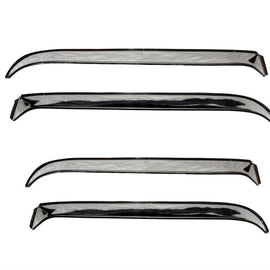 AVS 4-Piece Stainless Ventshade for Lincoln Town Car 1981-1989 14202