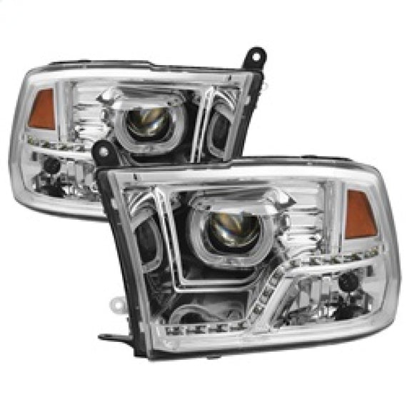 xTune Dodge Ram 2009-2014 Halo LED Projector Headlights - Chrome PRO-JH-DR09-CFB-C 9036743