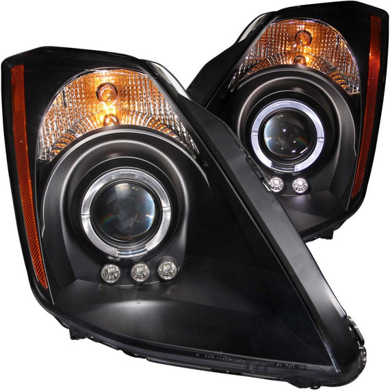 121444 Anzo Headlight Lamp Driver & Passenger Side New Coupe LH RH for 350Z 121444