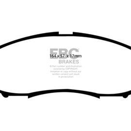 EBC 03-04 Nissan Frontier 3.3 2WD Greenstuff Front Brake Pads DP61316