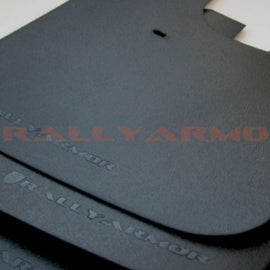 RALLY ARMOR BASIC SERIES MUD FLAPS FOR 1993-2001 SUBARU IMPREZA GM6 GM8 GC8 GF8 MF2-BAS-BLK