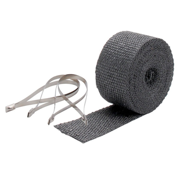 DEI Exhaust Wrap Kit - Pipe Wrap and Locking Tie - Black 10119