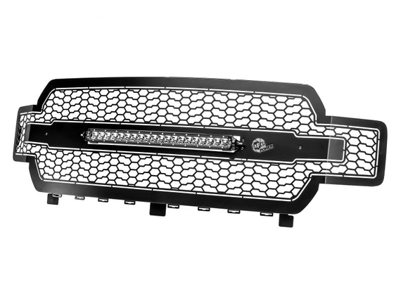 aFe 18-20 Ford F-150 w/o FFC Scorpion Grill w/ LEDs 79-21008L