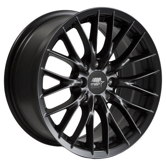 MST MT27 15x7.0 4x100/4x114.3 35 73.1 Matte Black Wheel/Rim 27-5716-35-MBK