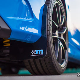 mountune / Rally Armor 13-18 Ford Focus ST Mud Flap Set - Blue 7063-MF-AB