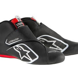 ALPINESTARS SUPERMONO SHOE BLACK RED SZ 9