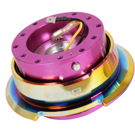 NRG Quick Release Gen 2.8 - Purple Body / Neochrome Ring SRK-280PP-MC