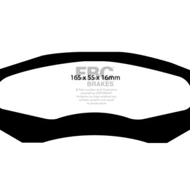 EBC DP31718C REDSTUFF CERAMIC PERFORMANCE BRAKE PADS - REAR DP31718C