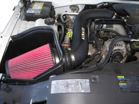 Airaid 04-05 GM 2500/3500 Pickup / 6.6L DSL MXP Intake System w/ Tube (Oiled / Red Media) 200-229