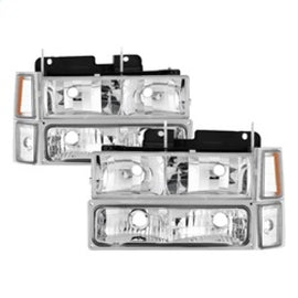 Spyder 5069535 Headlight For 94-99 Chevy K1500 K2500 K3500 Yukon Left and Right 5069535