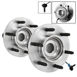 xTune Wheel Bearing and Hub ABS Hummer H3 06-09 - Front Left and Right BH-515093-93 9939303