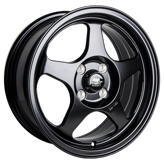 MST MT29 15x6.5 4x100 35 73.1 Matte Black Wheel/Rim 29-56549-35-MBK