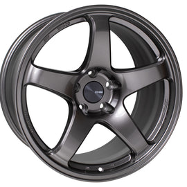 Enkei PF05 17x7 5x114.3 45mm Offset 75mm Bore Dark Silver Wheel 527-770-6545DS