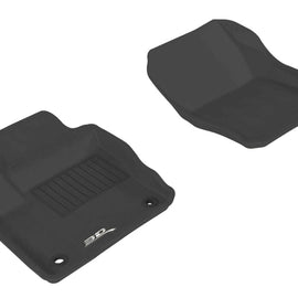 3D Maxpider Ford Focus 2012-2017 Kagu Black R1 (2 Eyelets) Floor Mats L1FR02911509