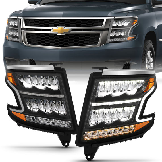 Anzo USA 111478 LED Crystal Headlight 111478