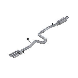 MBRP 3" Exhaust Dual Tip Exit For 14-19 Ford Fiesta ST Hatch 1.6L S4202AL