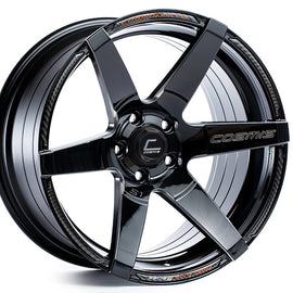 COSMIS RACING S1 18X10.5 +5MM 5X114.3 BLACK W/ MILLED SPOKES Wheel/Rim