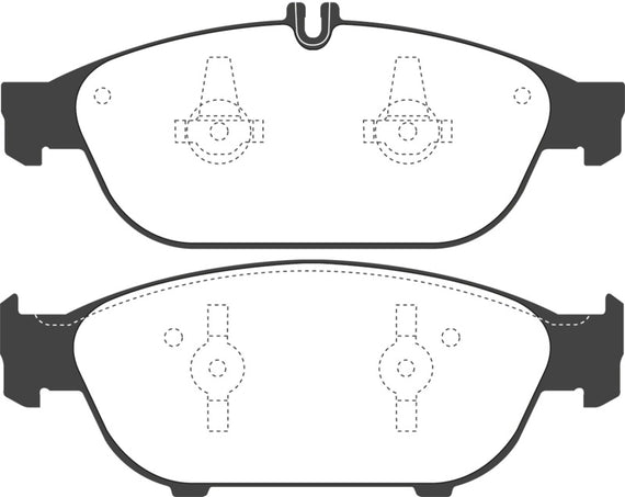 EBC 12+ Mercedes-Benz E550 4.6 Twin Turbo Coupe Redstuff Front Brake Pads DP32169C