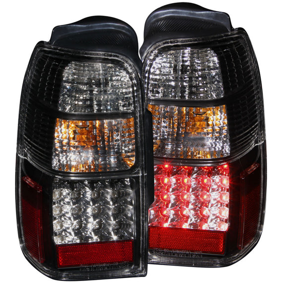 ANZO for 2001-2002 Toyota 4 Runner LED Taillights Black - anz311099 311099