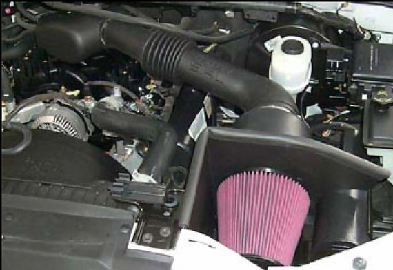 Airaid 99-03 Ford Superduty V8/V10 CAD Intake System w/o Tube (Oiled / Red Media) 400-114