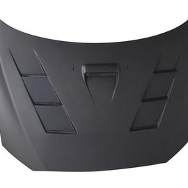 SEIBON - TS STYLE DRY CARBON HOOD - 2008-2012 MITSUBISHI LANCER EVO X