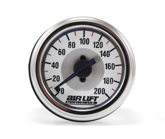Air Lift Single Needle Gauge- 200 PSI 26227