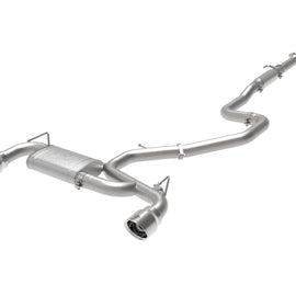 aFe Power Cat Back Exhaust - 19-20 Hyundai Veloster N L4-2.0L (t) w/ Polished Tips 49-37008-P