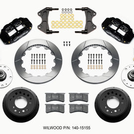 Wilwood Narrow Superlite 6R Front Hub Kit 12.88in WWE ProSpindle (5x4.75in 5x5.00in Hub) 140-15155