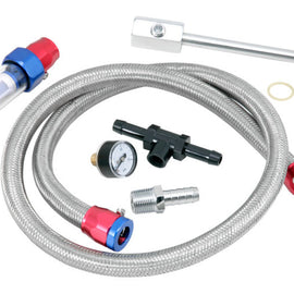 Spectre Edelbrock Carburetor Fuel Line Kit (w/Gauge & Fitting) 2985