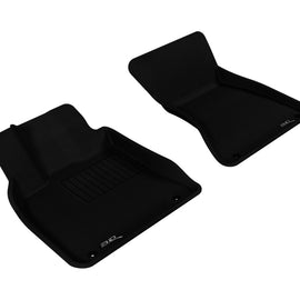 3D MAXpider 09-17 Fits Audi Q5 1st Row Carbon Fiber Embossed Pattern Floor Mat L1AD00911509