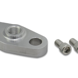 Vibrant Aluminum Turbo Oil Inlet Flange w/ -4AN Male for Garrett GT4202/4294/4508 19875