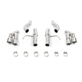 Mishimoto 2016+ Chevrolet Camaro 2.0T Quad-Tip Race Axle-Back Exhaust w/ Polished Tips MMEXH-CAM4-16AQTRP