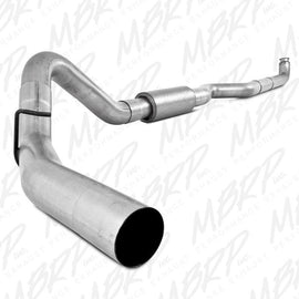 MBRP SINGLE SIDE 4IN DOWNPIPE BACK EXHAUST SYSTEM FOR 01-07 CHEVROLET DURAMAX S6004P