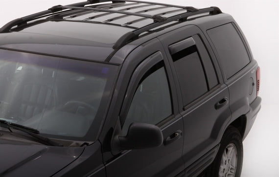 Auto Ventshade 194650 Ventvisor In-Channel Deflector 4 pc. Fits Grand Cherokee 194650