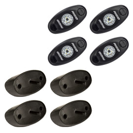 Rigid Industries Rock Light Kit- Amber (4 lights) 400243