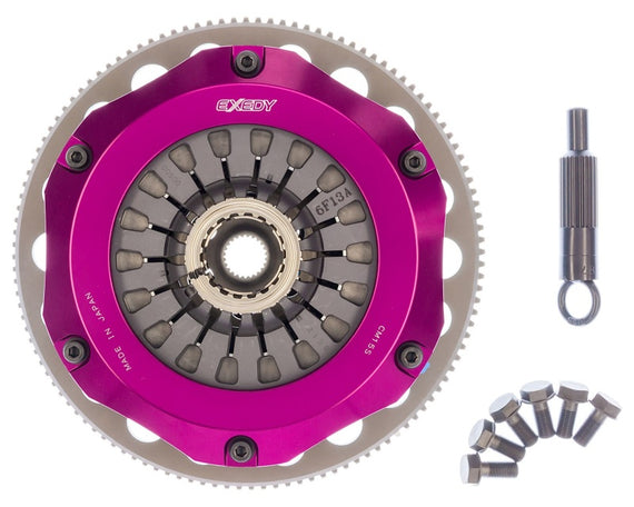 Exedy 1989-1993 Nissan Skyline GTR L6 Hyper Triple Carbon-R Clutch Rigid Disc Push Type Cover NM033SBMC