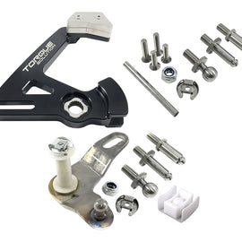 Torque Solution Short Shifter: Volkswagen MK5/MK6/MK7 / Audi MK2/MK3 (6 Speed) w/ Stainless Lever TS-SS-027.3s