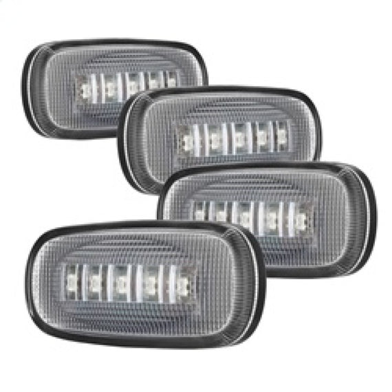 Xtune Dodge Ram 03-09 (2 Rd/2 Am) LED Fender Lights 4pcs Clear ACC-LED-DR03-FL-C 9924750