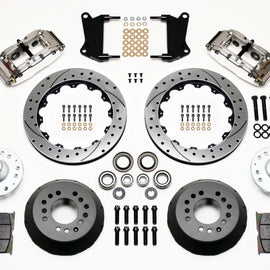 Wilwood Narrow Superlite 6R Front Hub Kit 12.88in Drill Pol 67-69 Camaro 64-72 Nova Chevelle 140-9803-DP
