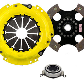 ACT 2000 Toyota Echo HD/Race Rigid 4 Pad Clutch Kit TS6-HDR4