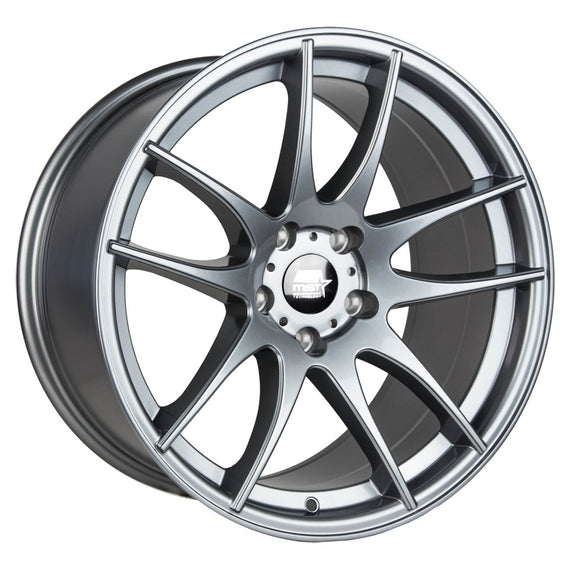 MST MT30 18x9.5 5x114.3 35 73.1 Gunmetal Wheel/Rim 30-89565-35-GNM