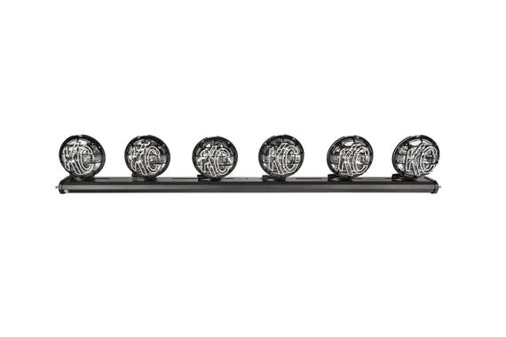 KC HiLiTES Universal 50in KC Xross Bar Overhead Apollo Pro Halogen 6-Light Sys (600W Combo Beam) 97051