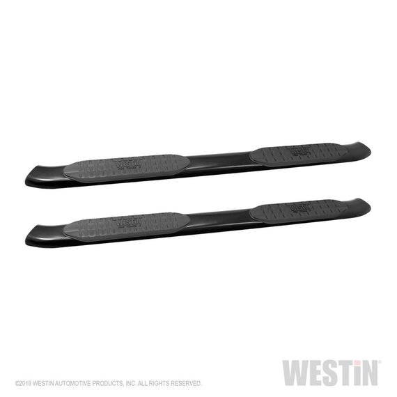 Westin 2019 Ram 1500 Quad Cab (Excl Classic) PRO TRAXX 5 Oval Nerf Step Bars - Black 21-54095