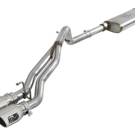 aFe Rebel Series 2.5in SS Cat-Back Exhaust w/ Polished Tip 07-18 Jeep Wrangler (JK) V6 3.6/3.8L 4dr 49-48054-P