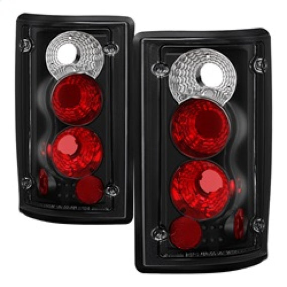 Spyder Black Euro Style Tail Lights For 2000-2006 Ford Excursion * 5002914